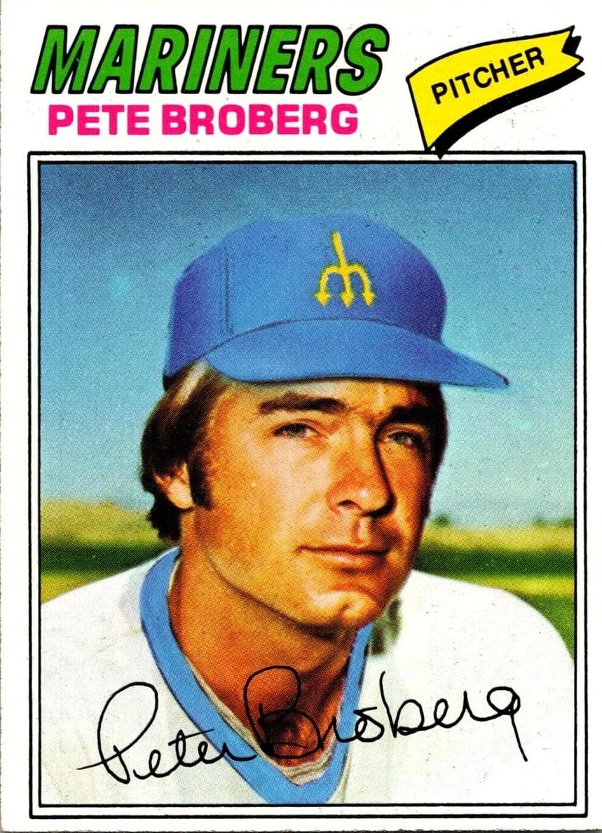 Pete Broberg 1977 topps Topps