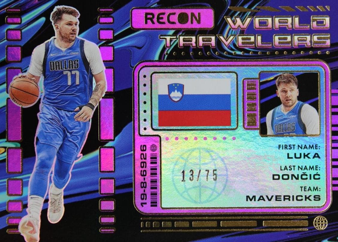 Luka Doncic 2023 panini Panini Recon