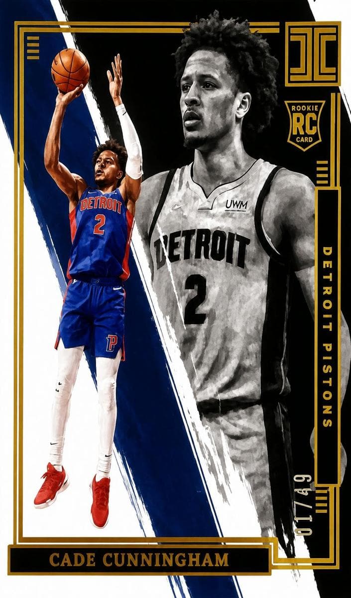 Cade Cunningham 2021 panini Impeccable