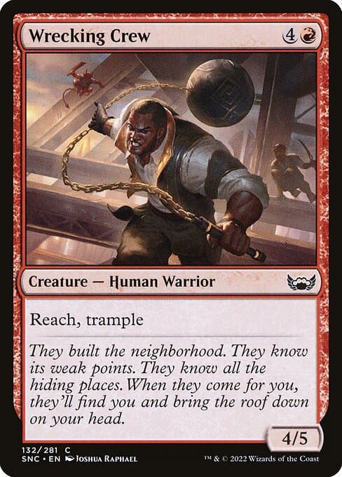 Wrecking Crew 2022 Magic: The Gathering Streets of New Capenna