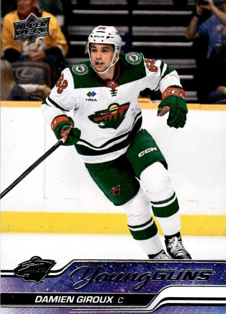 Damien Giroux trading card
