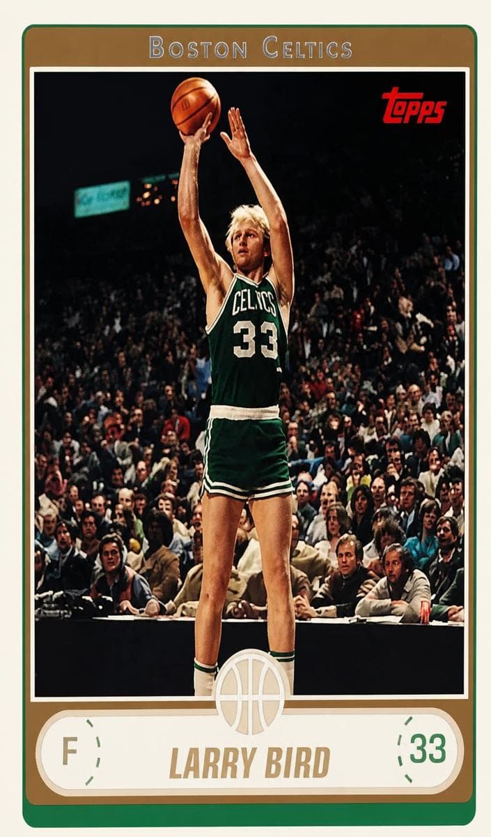 Larry Bird 2008 topps