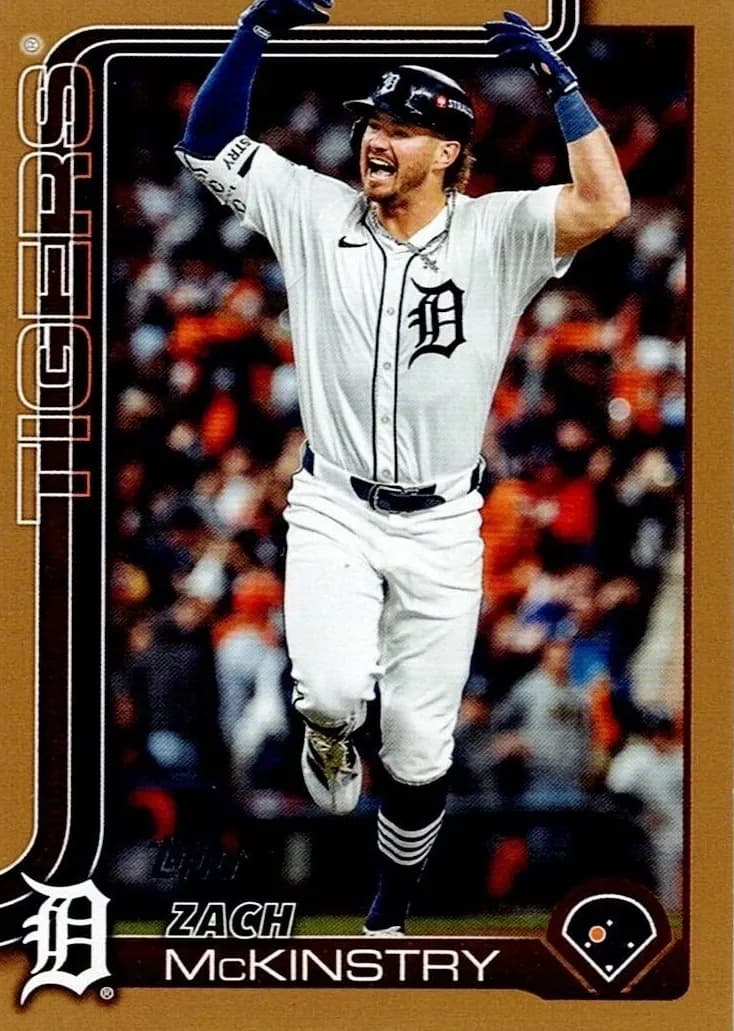 Zach McKinstry trading card