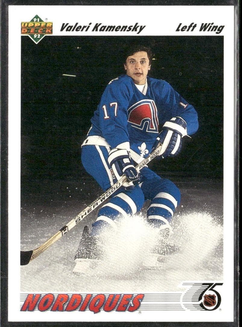 Valeri Kamensky 1991 upper-deck Upper Deck