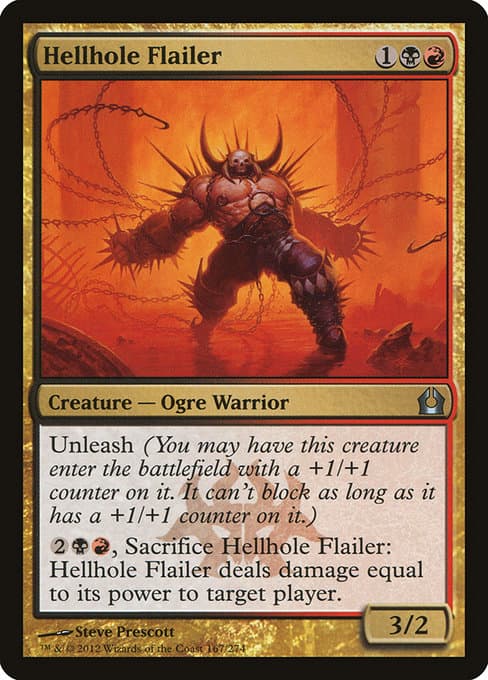 Hellhole Flailer 2012 Magic: The Gathering Return to Ravnica