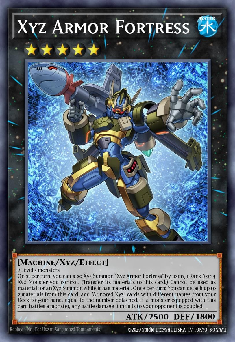 Xyz Armor Fortress #AGOV-EN040