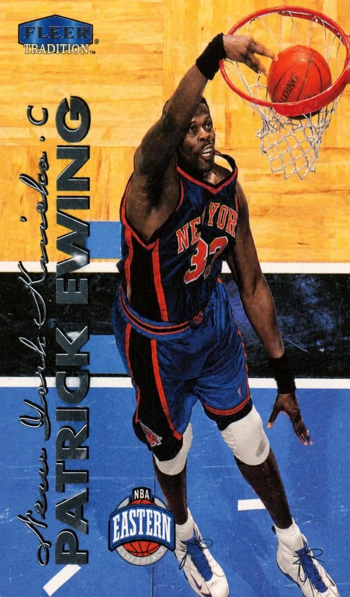 Patrick Ewing 1999 fleer Tradition