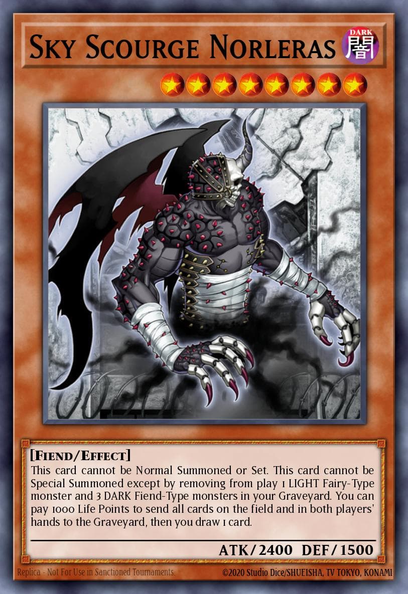 Sky Scourge Norleras 2007 Yu-Gi-Oh!