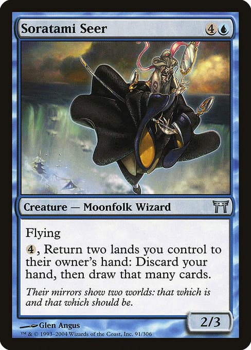 Soratami Seer 2004 Magic: The Gathering Champions of Kamigawa