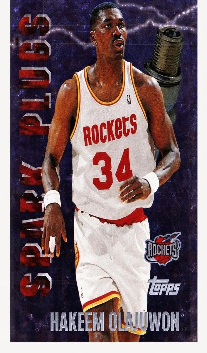 Hakeem Olajuwon 1995 topps Topps