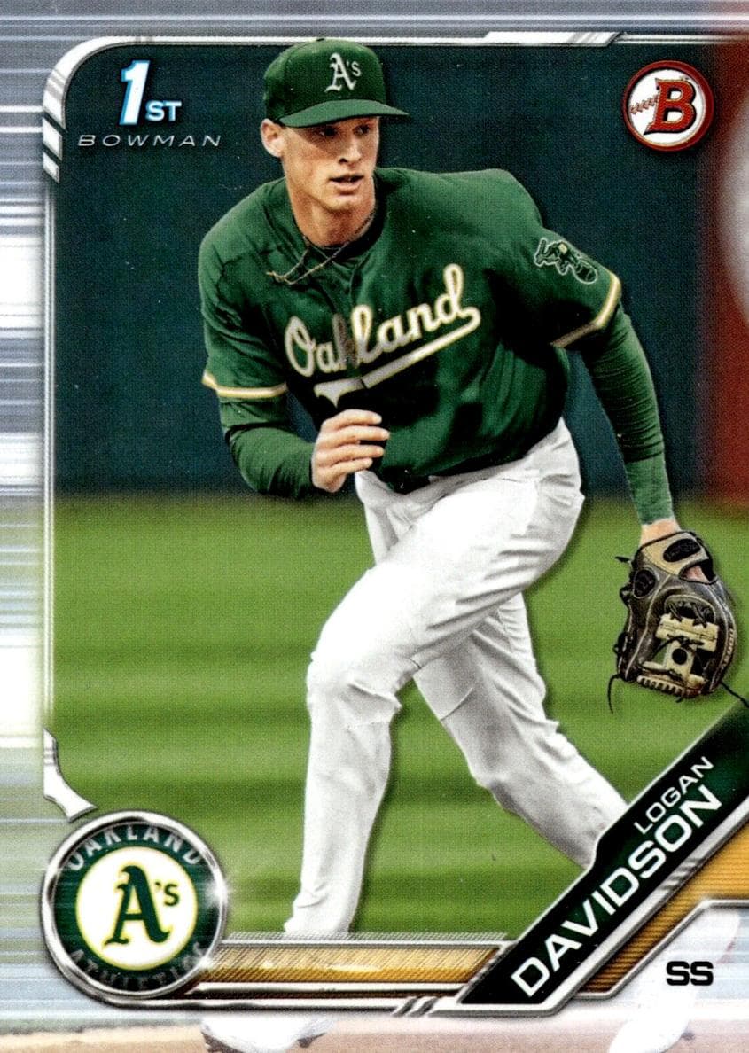 Logan Davidson 2019 bowman Bowman Draft