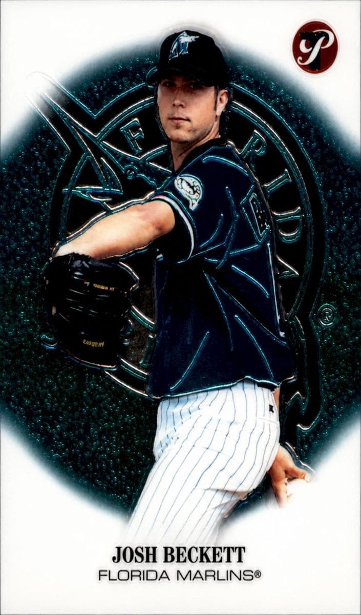 Josh Beckett 2002 topps Pristine