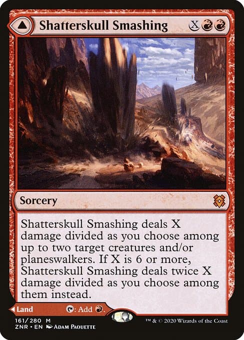 Shatterskull Smashing & Shatterskull, the Hammer Pass 2020 Magic: The Gathering Zendikar Rising