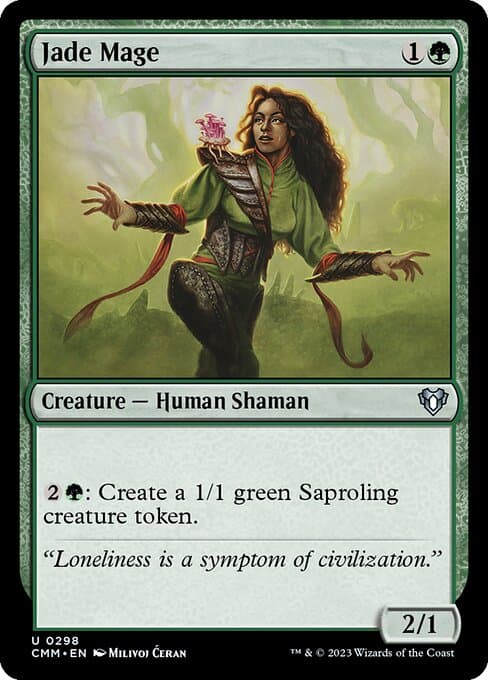 Jade Mage 2022 Magic: The Gathering Starter Commander Decks
