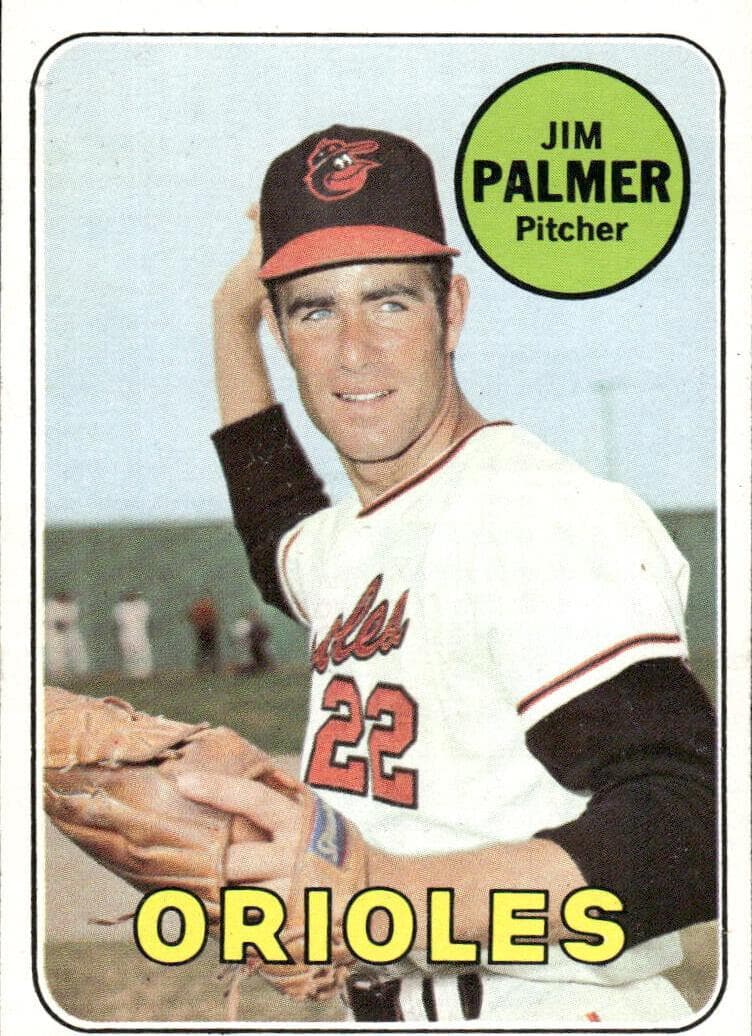 Jim Palmer 1969 topps Topps
