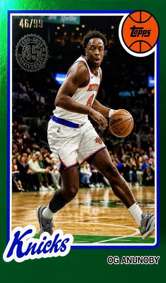 OG Anunoby 2025 topps Topps