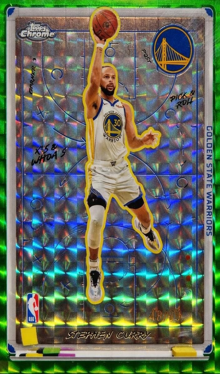 Donovan Mitchell 2025 topps Topps Chrome