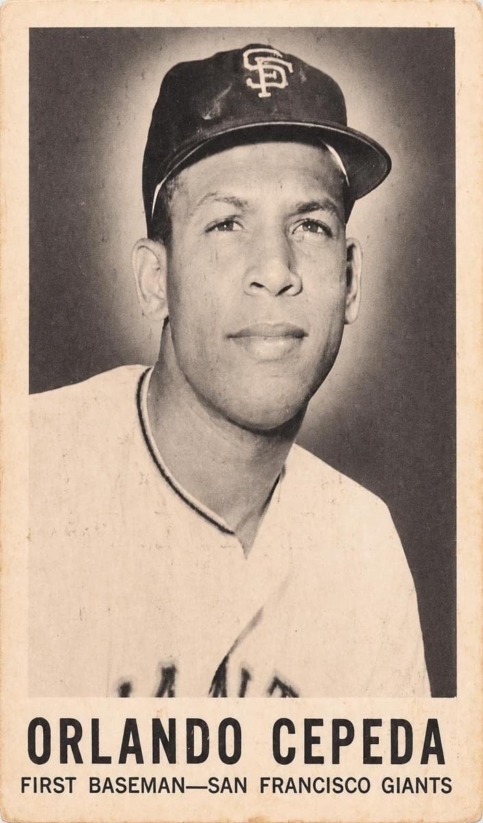 Orlando Cepeda 1960 leaf