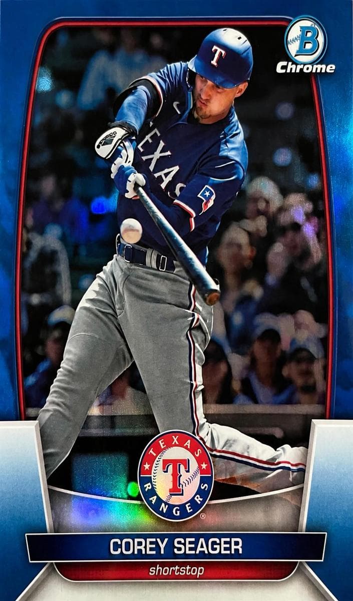 Corey Seager 2023 bowman Bowman Chrome