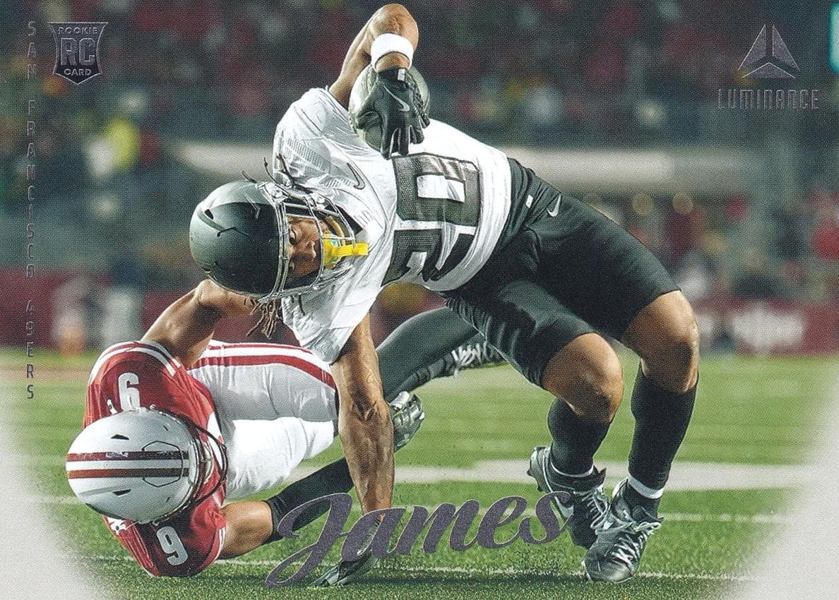 Jordan James trading card