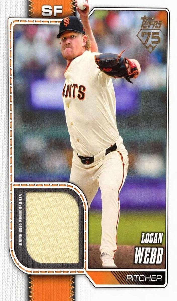 Logan Webb 2026 topps Topps