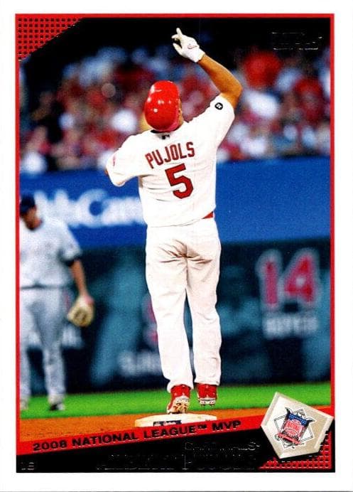 Albert Pujols 2009 topps Topps