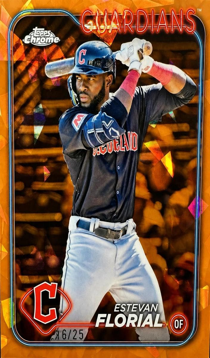Estevan Florial trading card