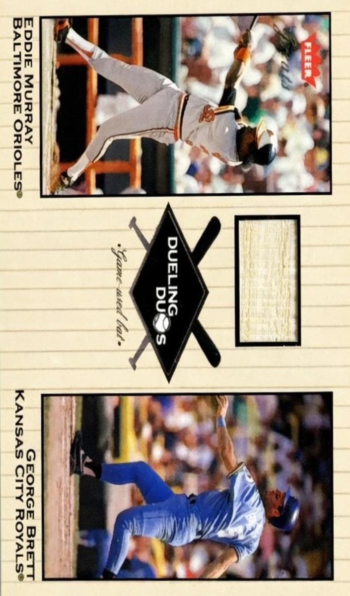 George Brett / Eddie Murray #DD-EM2