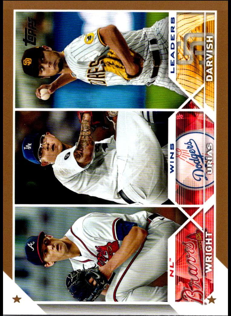 NL Wins Leaders (Kyle Wright / Julio Urías / Yu Darvish) #284