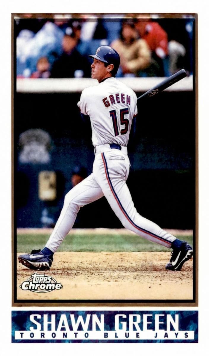 Shawn Green 1998 topps Topps Chrome