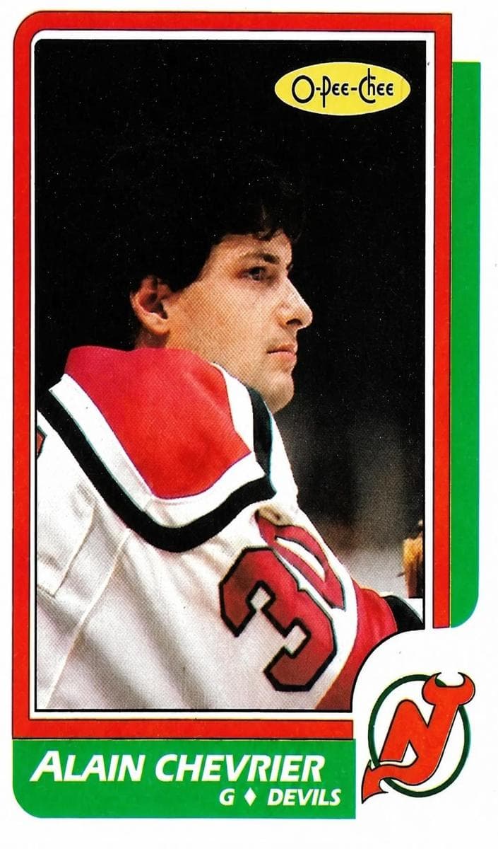 Alain Chevrier trading card