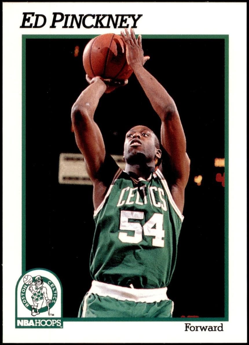 Ed Pinckney 1991 panini Hoops