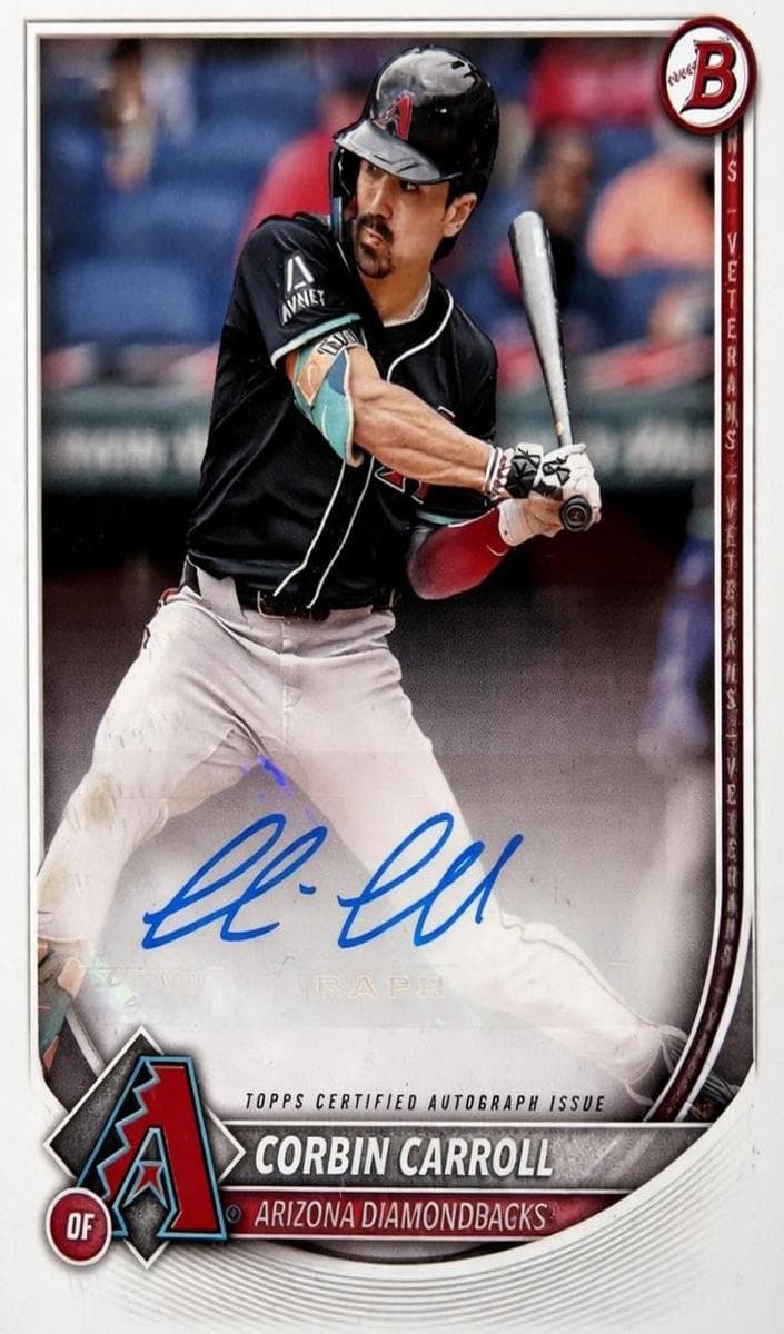 Corbin Carroll 2025 bowman Bowman