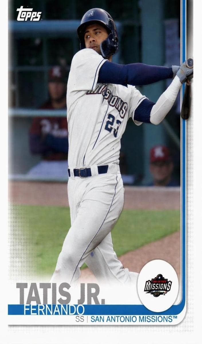 Fernando Tatis Jr. 2019 topps
