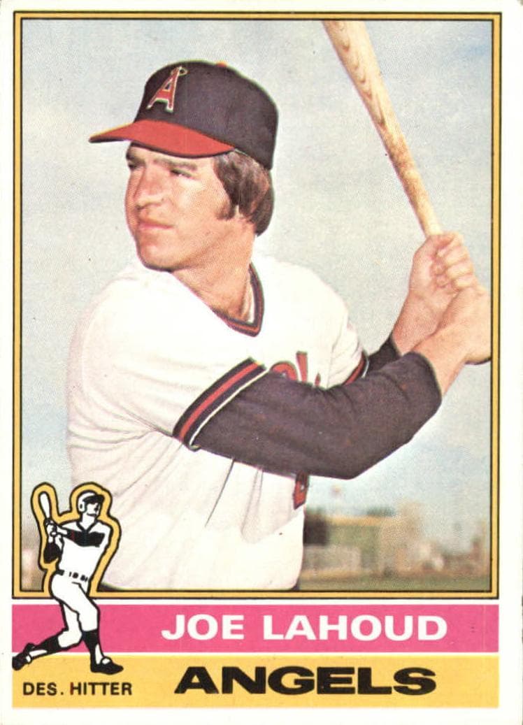 Joe Lahoud 1976 topps Topps