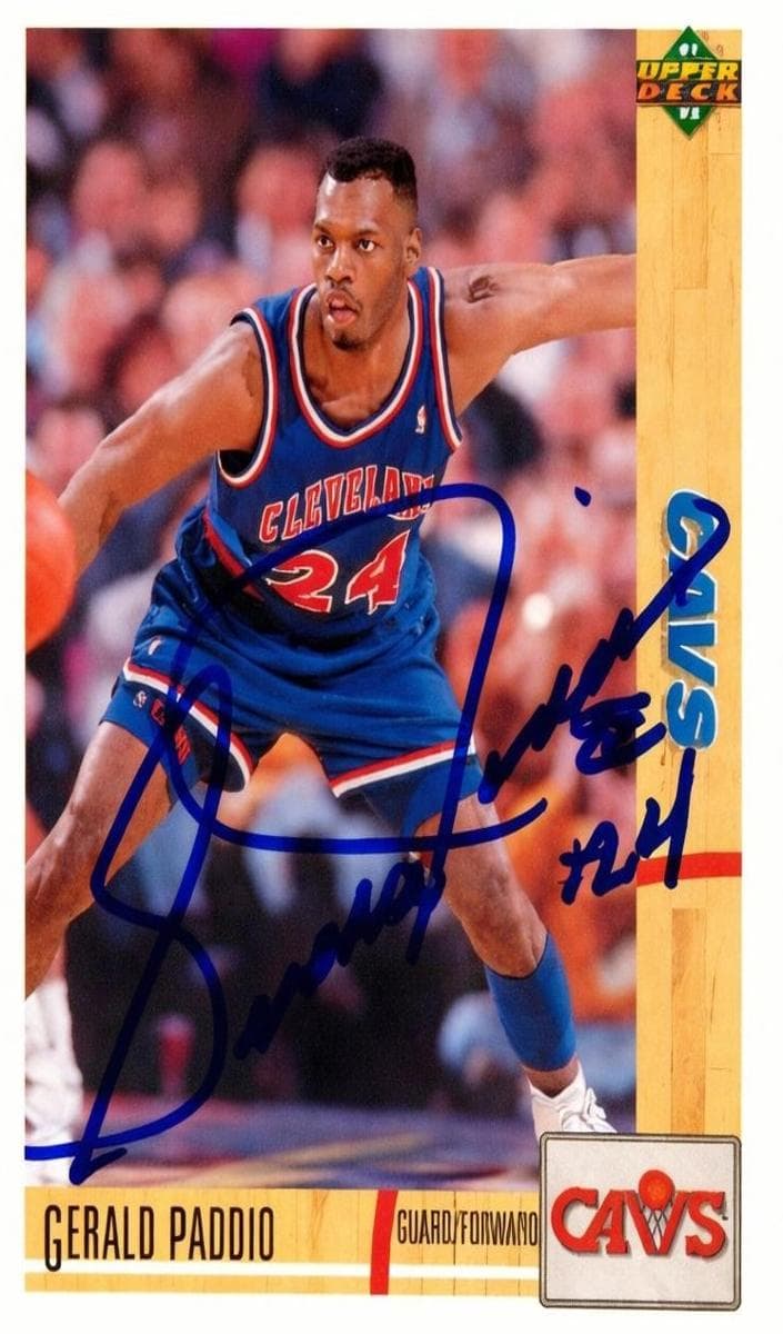 Gerald Paddio 1991 upper-deck Upper Deck