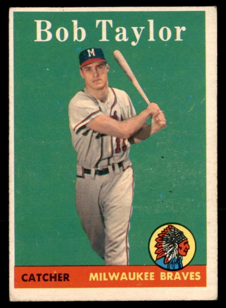 Bob Taylor 1958 topps Topps