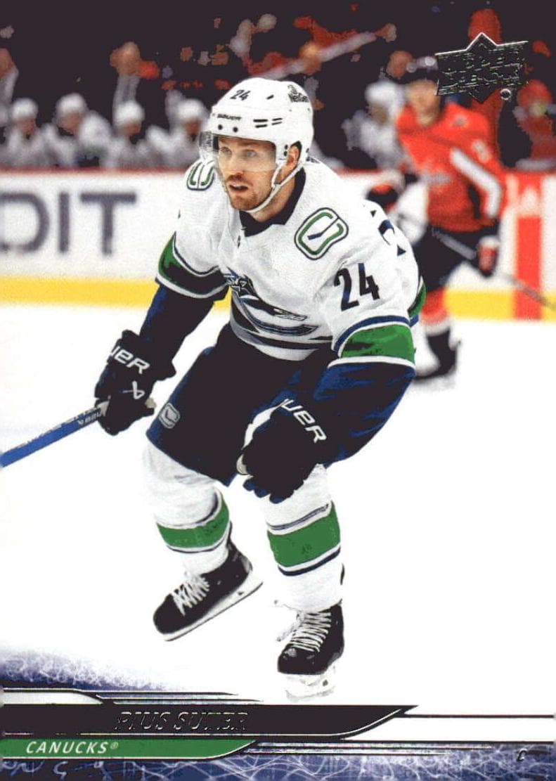 Pius Suter trading card
