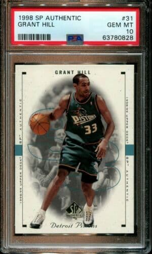 Grant Hill 1998 unknown SP Authentic