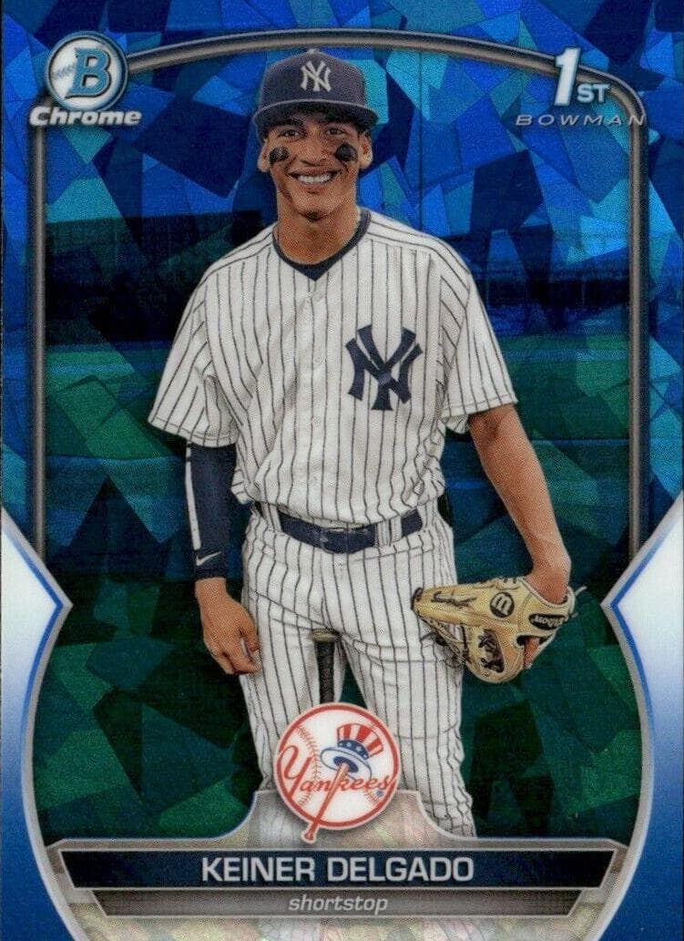 Keiner Delgado trading card
