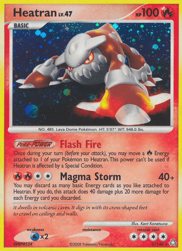 Heatran 2008 Pokemon