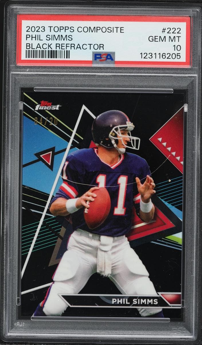 Phil Simms 2023 topps Topps Composite