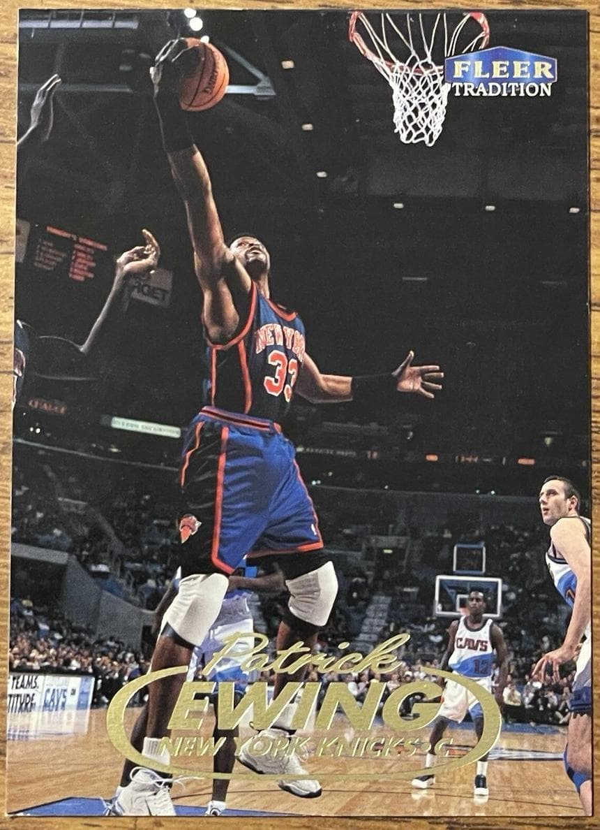 Patrick Ewing 1998 fleer Fleer Tradition