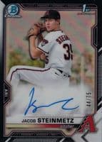 Jacob Steinmetz 2021 bowman Bowman Draft
