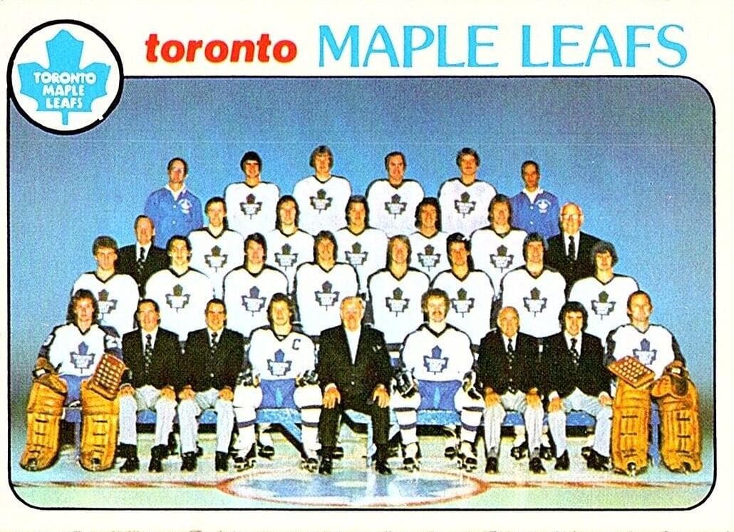 Toronto Maple Leafs 1978 topps O-Pee-Chee