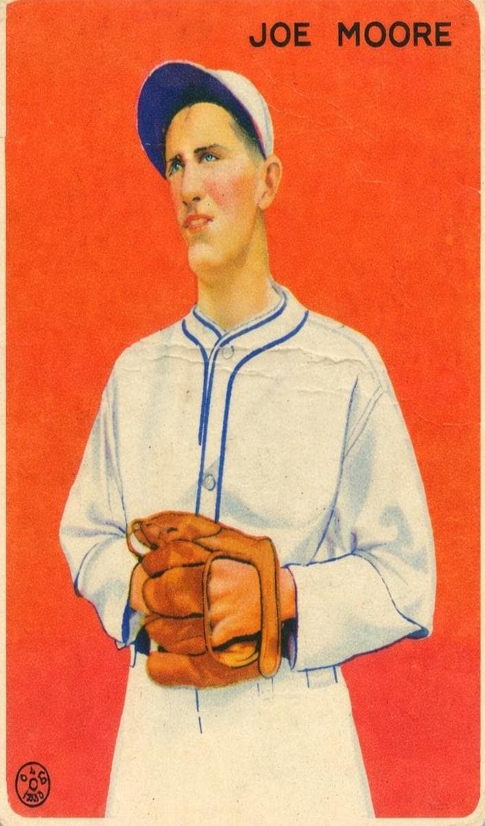 Joe Moore 1933 unknown Goudey
