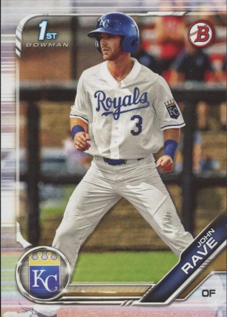 John Rave 2019 bowman Bowman Draft