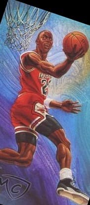Michael Jordan 1990 panini