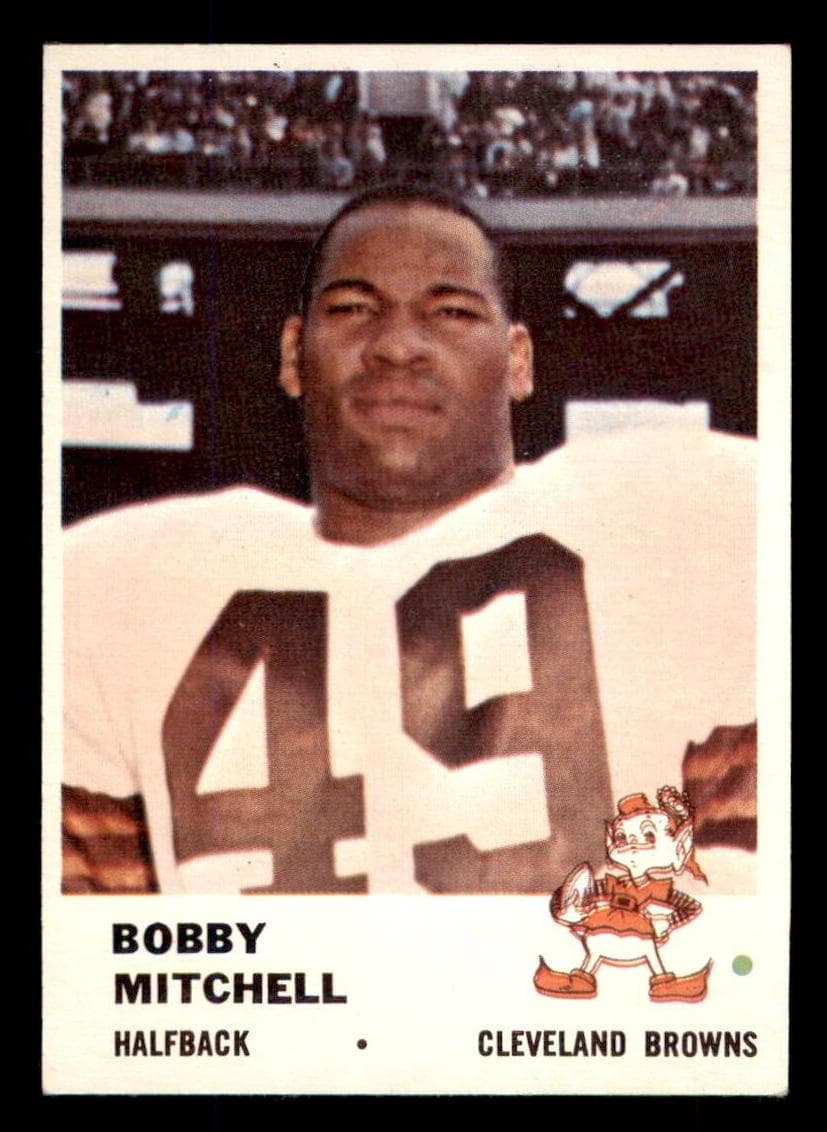 Bobby Mitchell 1961 fleer Fleer