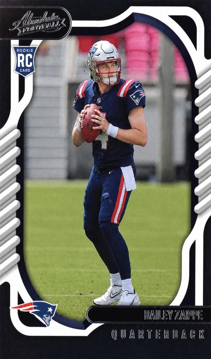 Bailey Zappe 2022 panini